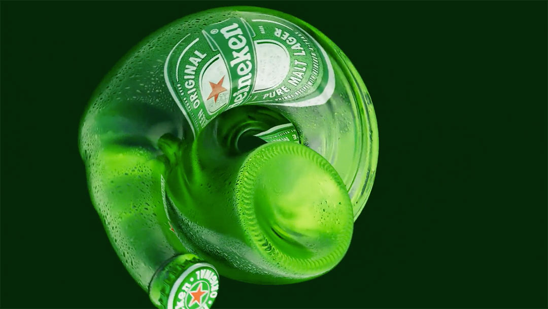 A Fresh Twist on Sustainability for Heineken by FutureDeluxe | STASH MAGAZINE