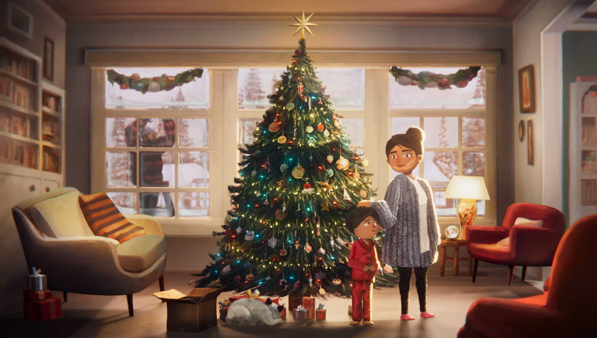 Air Canada Once upon a Tree Holiday Spot Hornet | STASH MAGAZINE