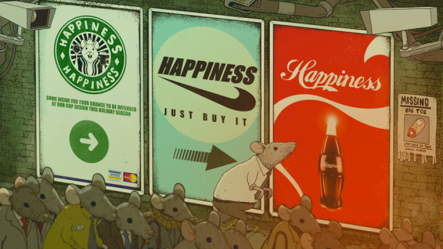 Happiness animated short film | STASH MAGAZINE