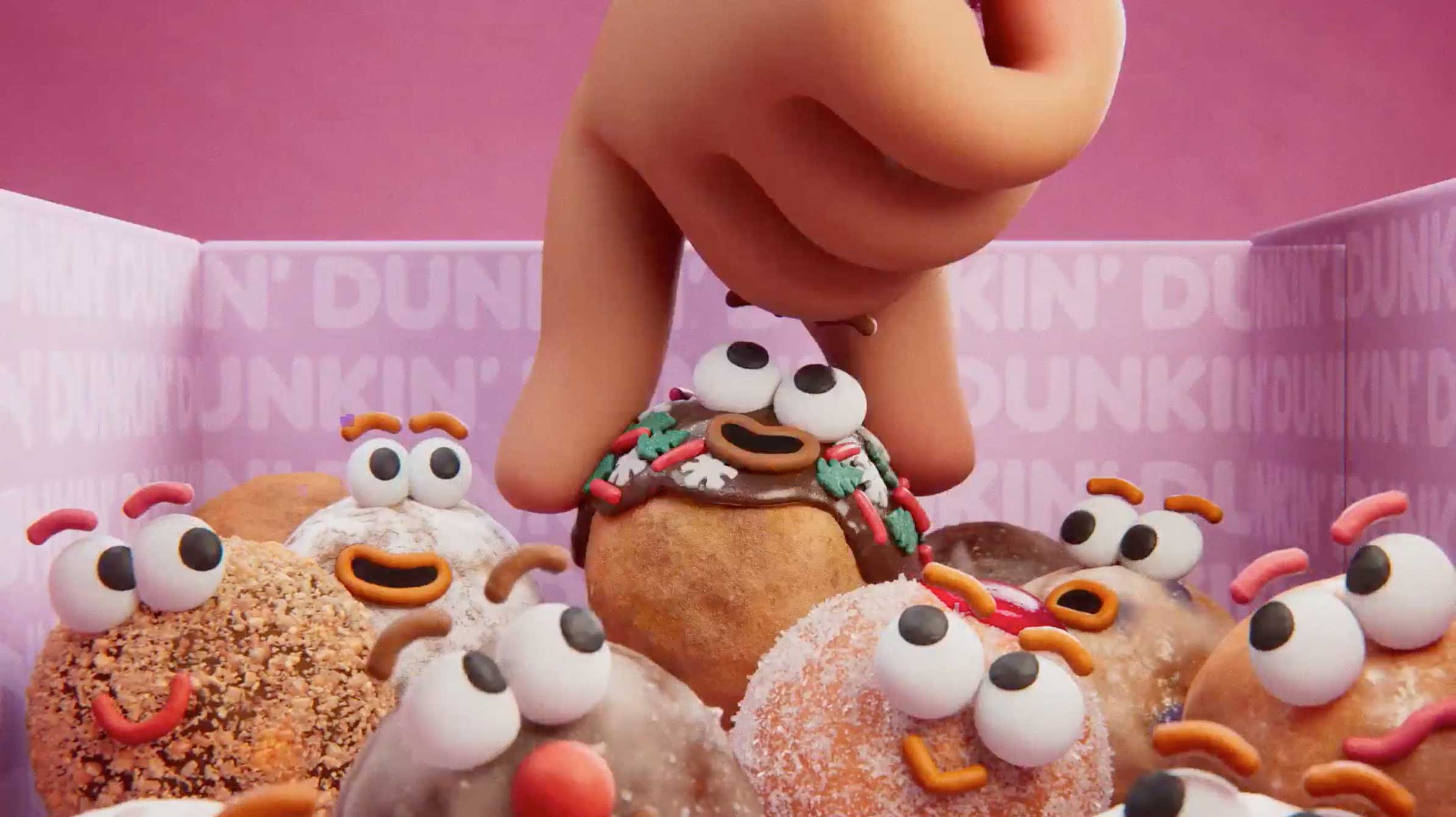 Dunkin' MUNCHKINS Holiday Campaign by BUCK | STASH MAGAZINE