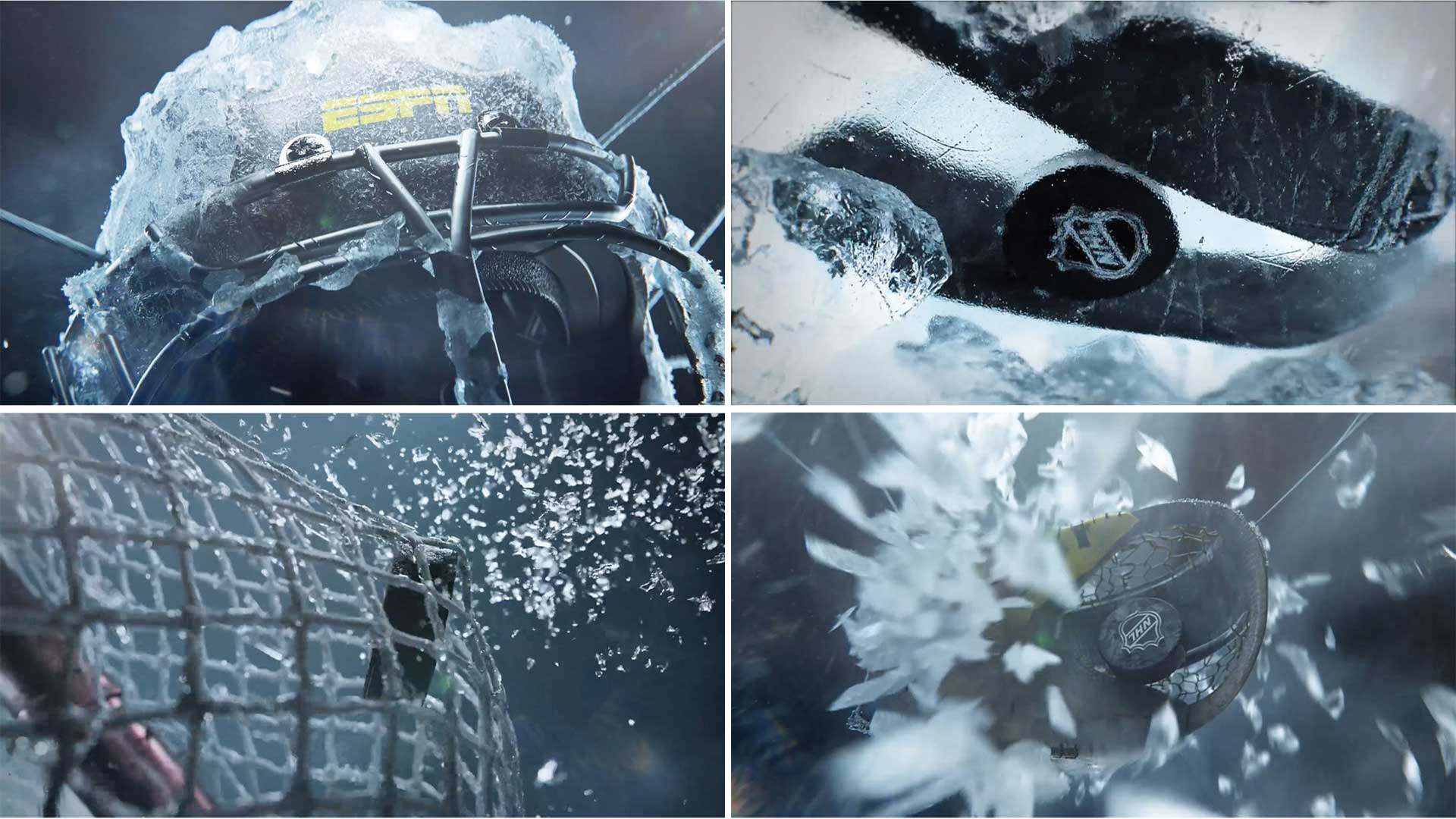 ESPN NHL Brand Film by Paul Mitchell and Elastic - Motion design