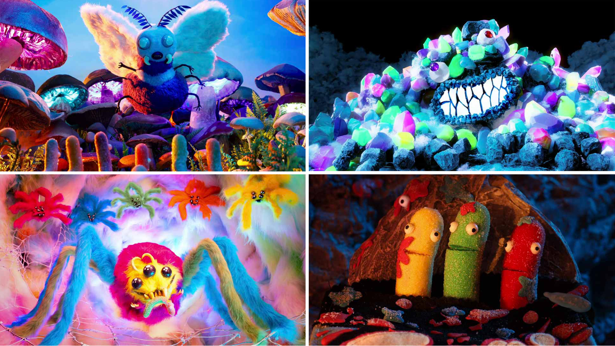 Trolli "Mouth Quest" Spots by Sam Gainsborough and Blinkink STASH