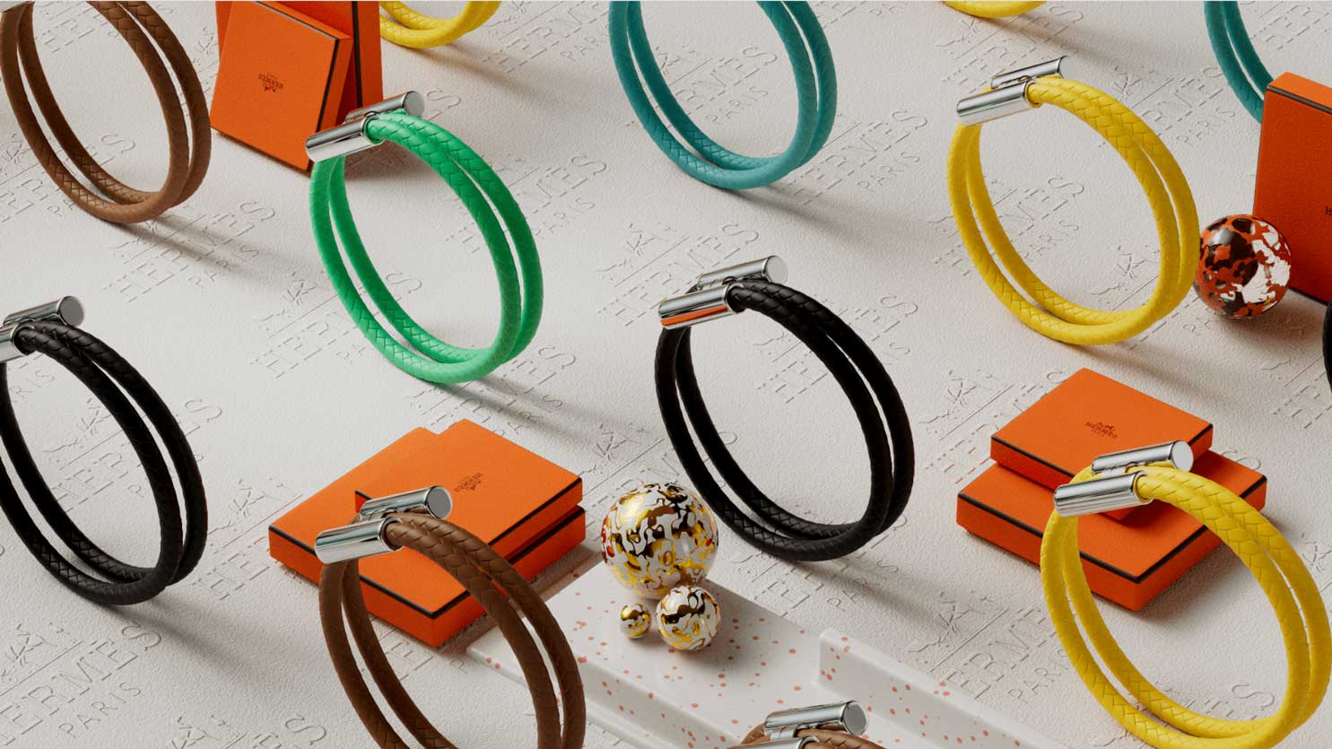 Hermes Bracelet Tournis Tresse Benjamin Harfenist | STASH MAGAZINE