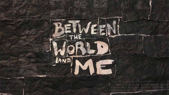 HBO Between the World and Me titles by Elastic | STASH MAGAZINE