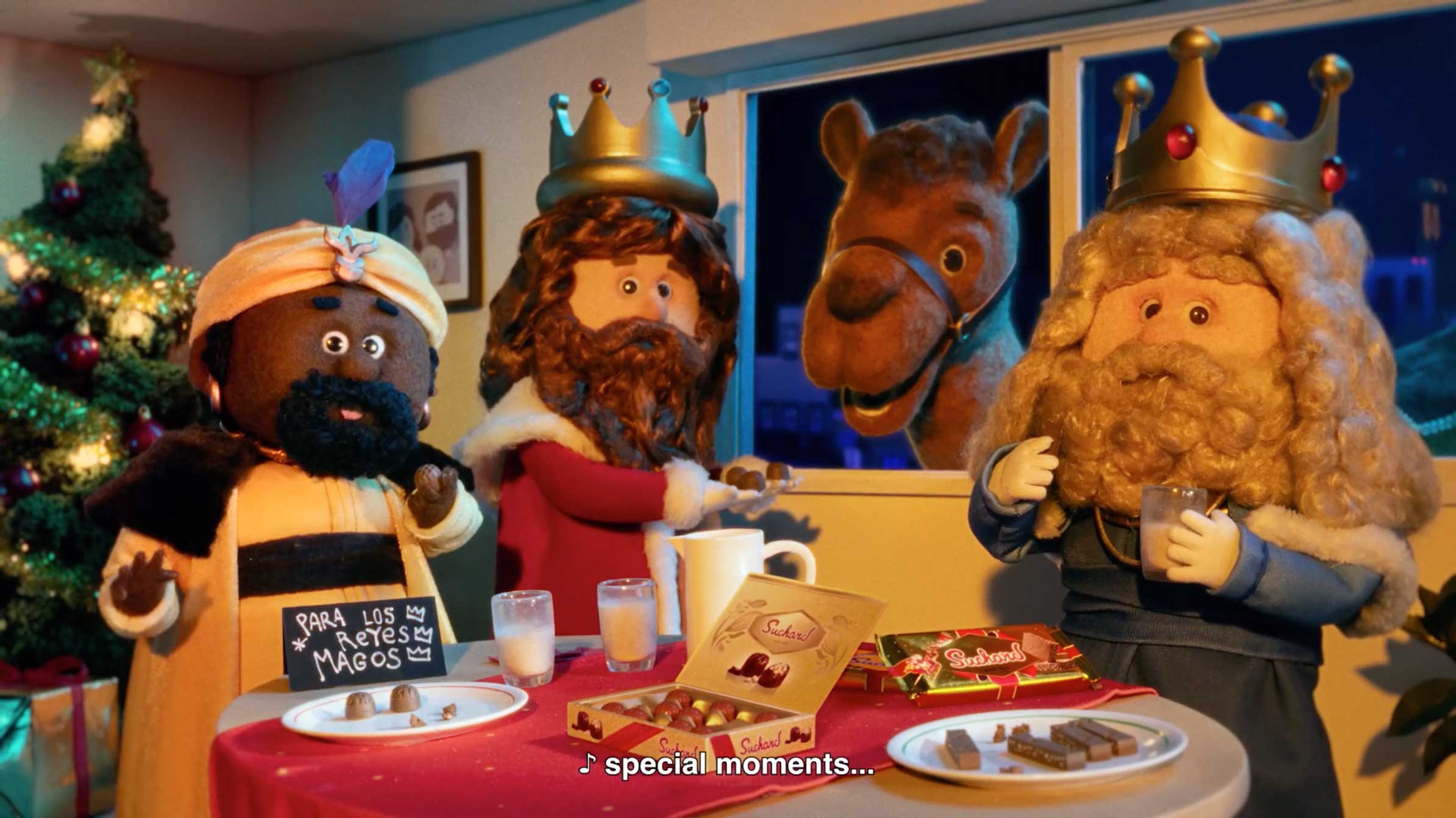 Suchard 2025 The Christmas We Make spot by BOL & Device | STASH MAGAZINE