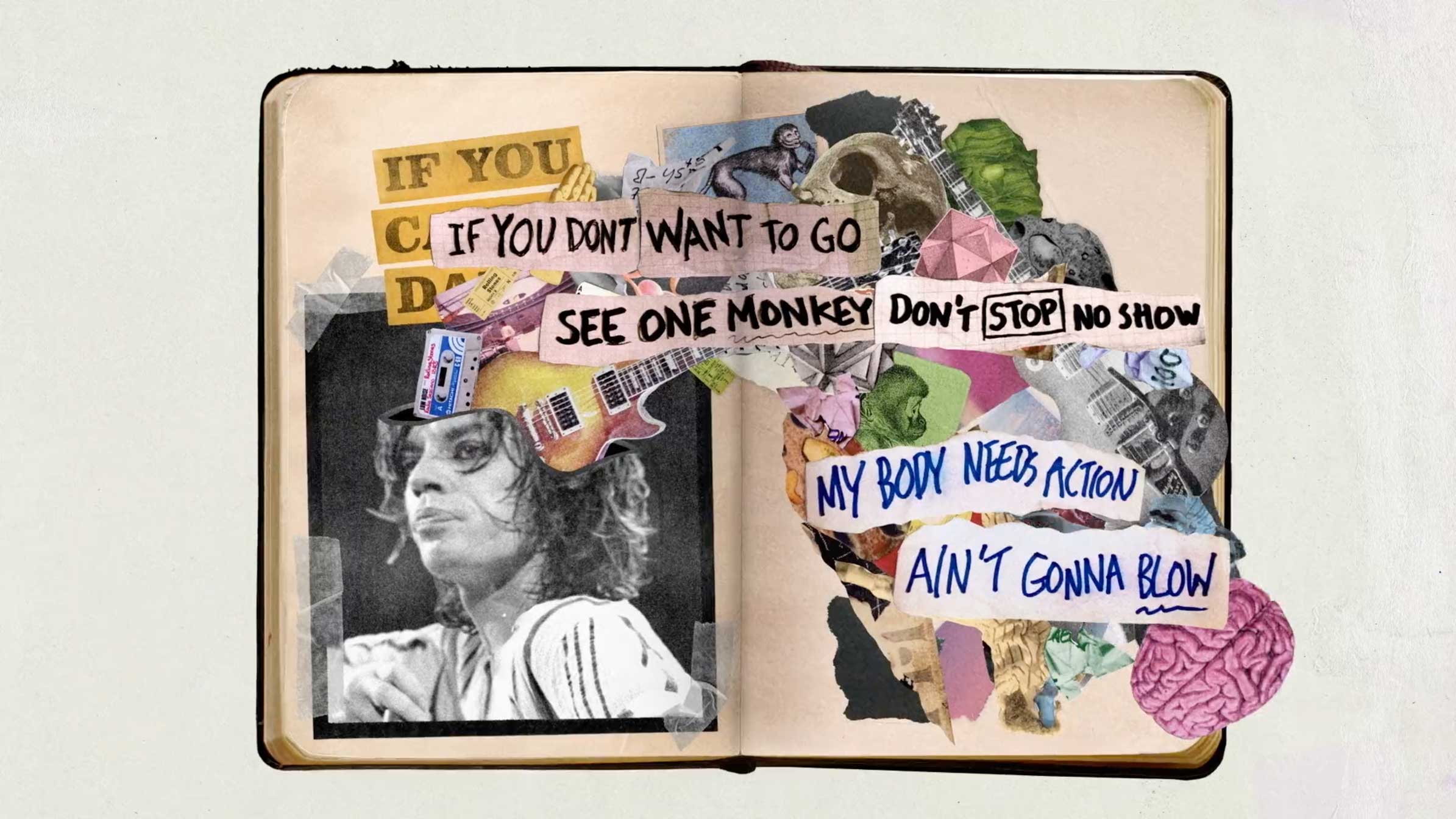 The Rolling Stones Shame, Shame, Shame Lyric Video by  Camille Boumans | STASH MAGAZINE