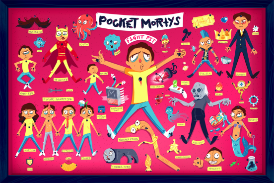 Adult Swim Games Pocket Mortys ID | STASH MAGAZINE