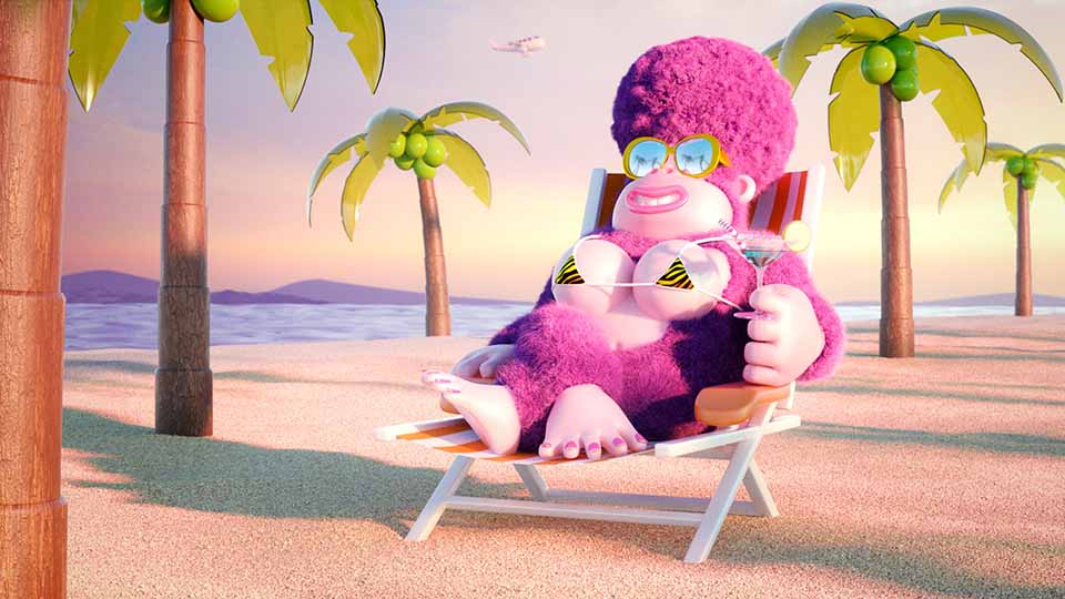 "Going Ape" Animated Short Nikopicto | STASH MAGAZINE