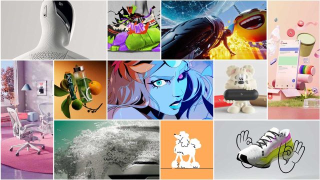 Grid of images from projects included in Stash 174