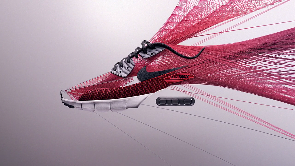 ManvsMachine: Nike Air Max 90 STASH MAGAZINE : Motion design