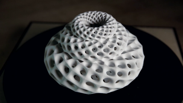 3-D Printed Fibonacci Zoetrope Sculptures