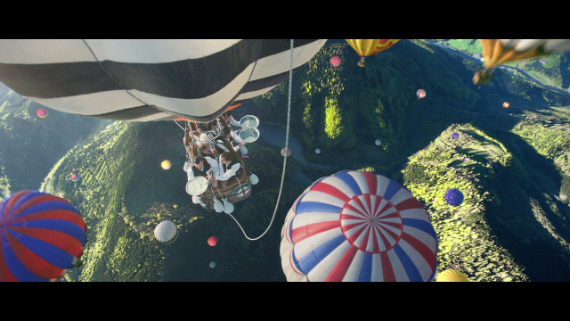 Ogilvy Paris Perrier Hot Air Balloon | STAH MAGAZINE