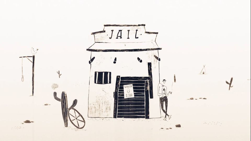 David Stumpf Cowboyland animated shortfilm | STASH MAGAZINE