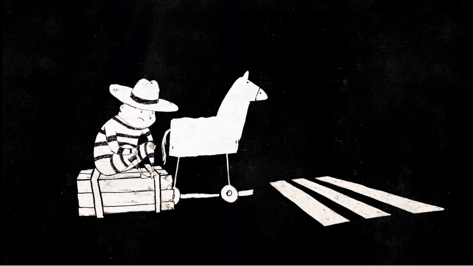 David Stumpf Cowboyland animated shortfilm | STASH MAGAZINE