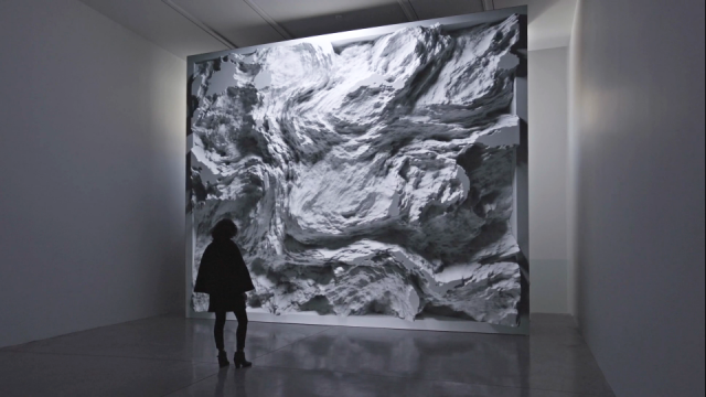 Refik Anadol Engram : Data Sculpture for Melting Memories installation | STASH MAGAZINE