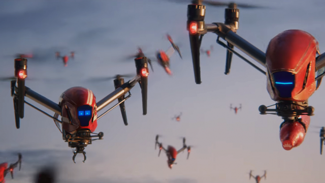 Budweiser Drones Swarm the 2018 FIFA World Cup