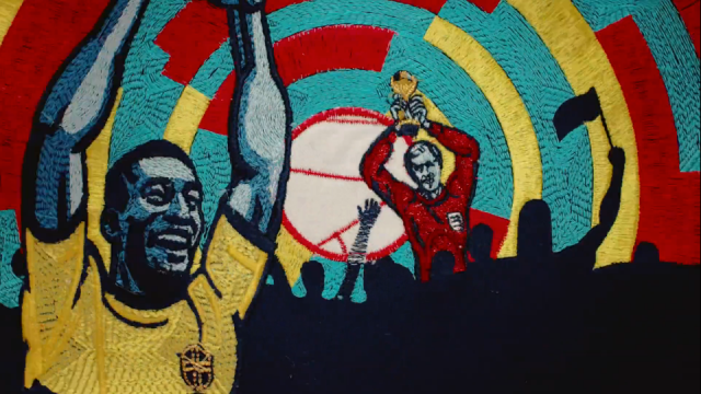 Blinkink Nicos Livesey BBC Tapestry World Cup 2018 | STASH MAGAZINE