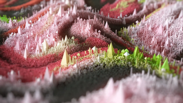 Flow by Nobutaka Kitahara animated short film Houdini Flip | STASH MAGAZINE