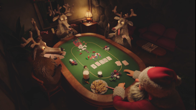  Xmas Hold ‘Em animated short film Passion Animation Studios | STASH MAGAZINE