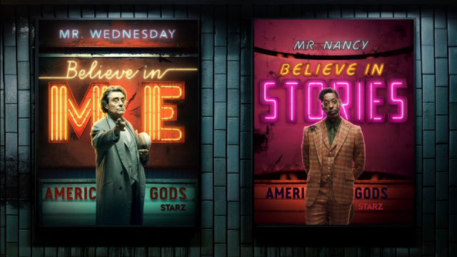 STARZ American Gods Season 2 motion posters | STASH MAGAZINE