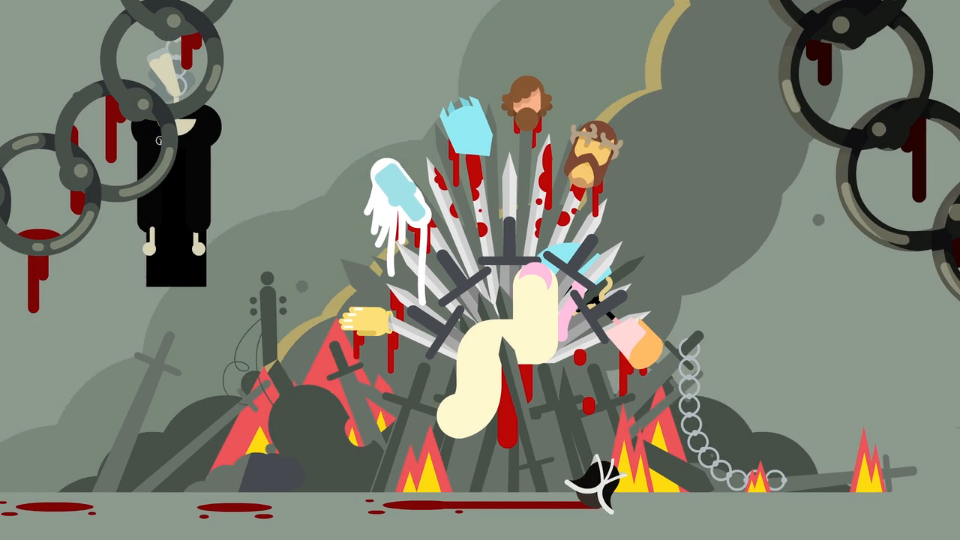 Game of Thrones' GIFs by illustrator Eran Mendel