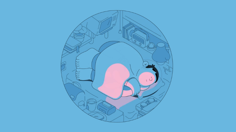 Snooze animated GIF by Markus Magnusson | STASH MAGAZINE