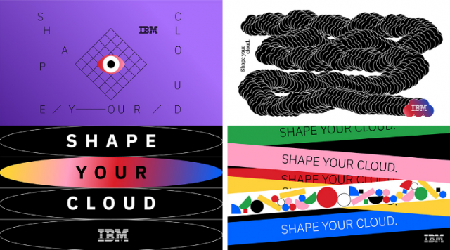IBM Shape your cloud by NotReal | STASH MAGAZINE