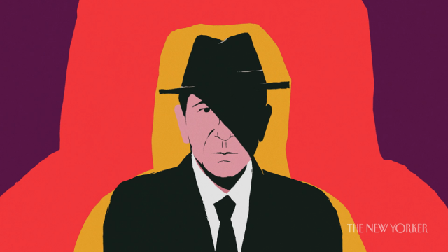 The New Yorker: Leonard Cohen by Joe Donaldson | STASH MAGAZINE