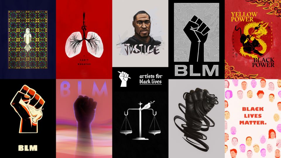 Artists For Black Lives Posters | STASH MAGAZINE