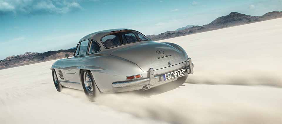 Mercedes-Benz 300SL Gullwing short film by João Elias | STASH MAGAZINE