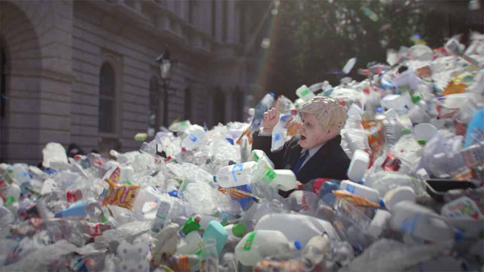 Greenpeace "Wasteminster" by Sil van der Woerd and Jorik Dozy | STASH MAGAZINE