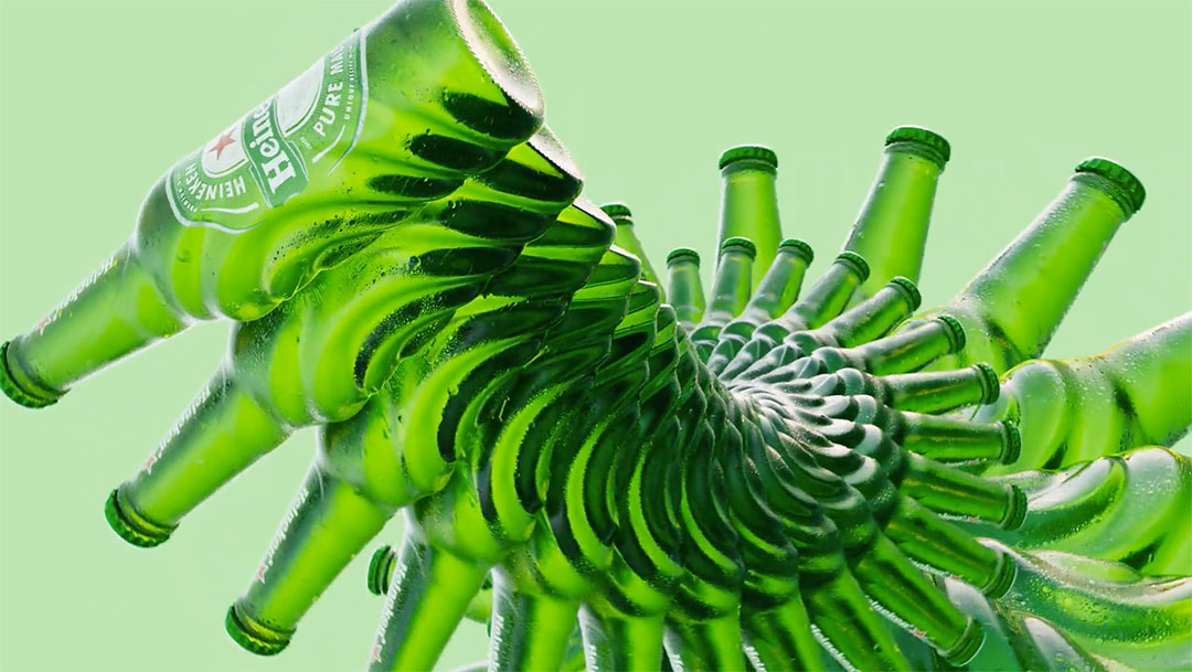 A Fresh Twist on Sustainability for Heineken by FutureDeluxe | STASH MAGAZINE