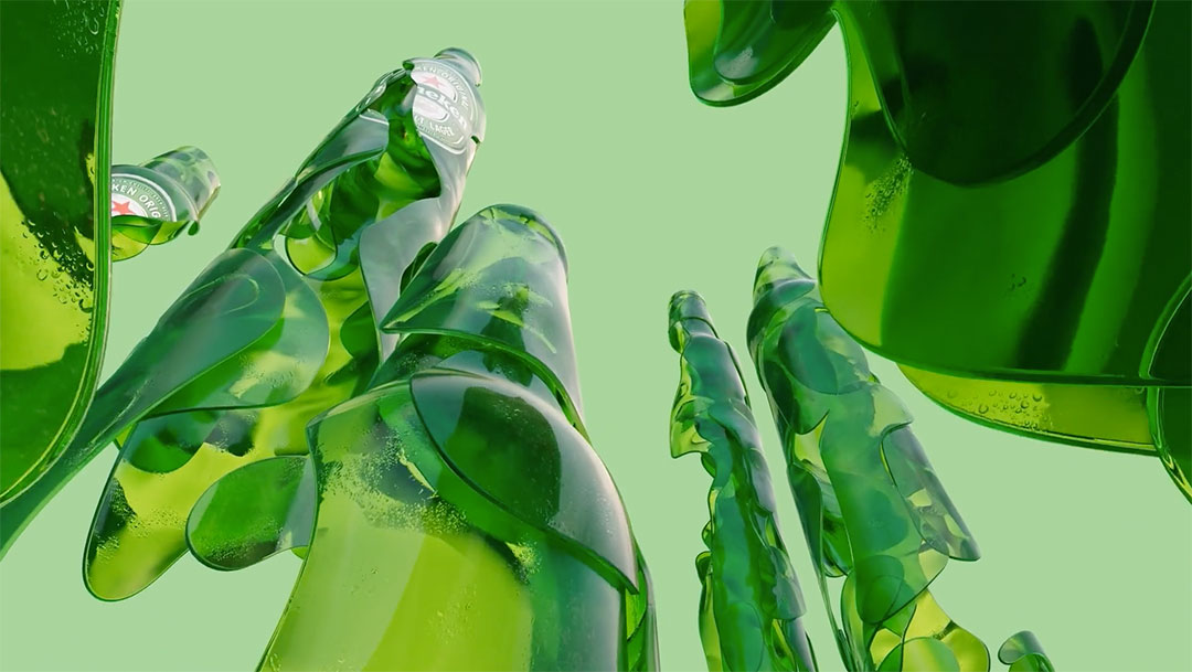 A Fresh Twist on Sustainability for Heineken by FutureDeluxe | STASH MAGAZINE