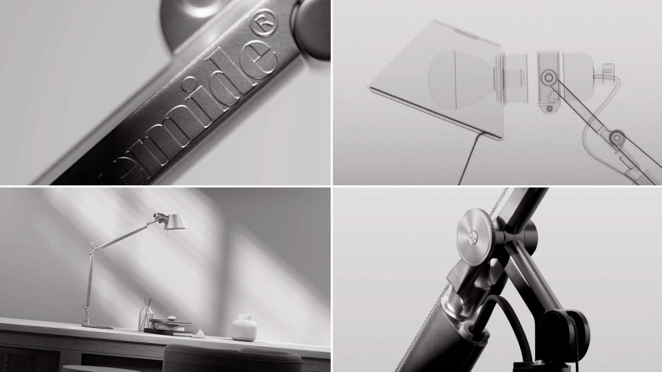 Artemide Tolomeo Lamp product film | STASH MAGAZINE