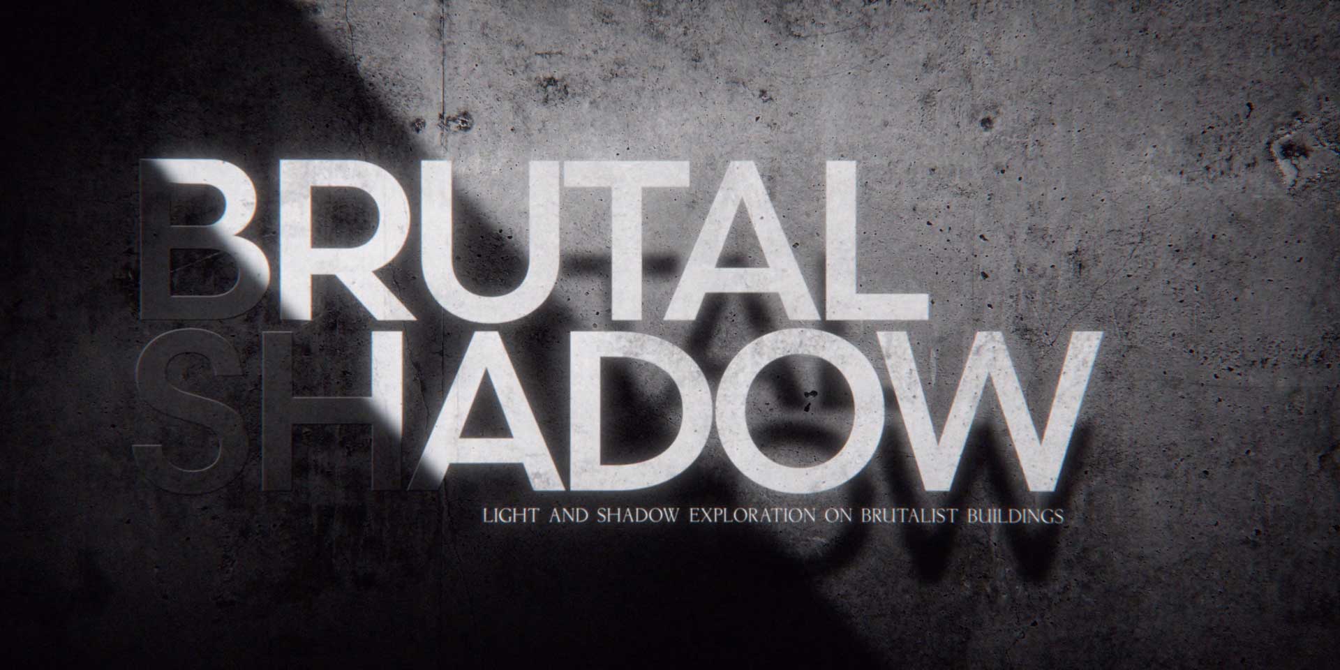Brutal Shadow Arch Viz Short Film by Tigrelab | STASH MAGAZINE