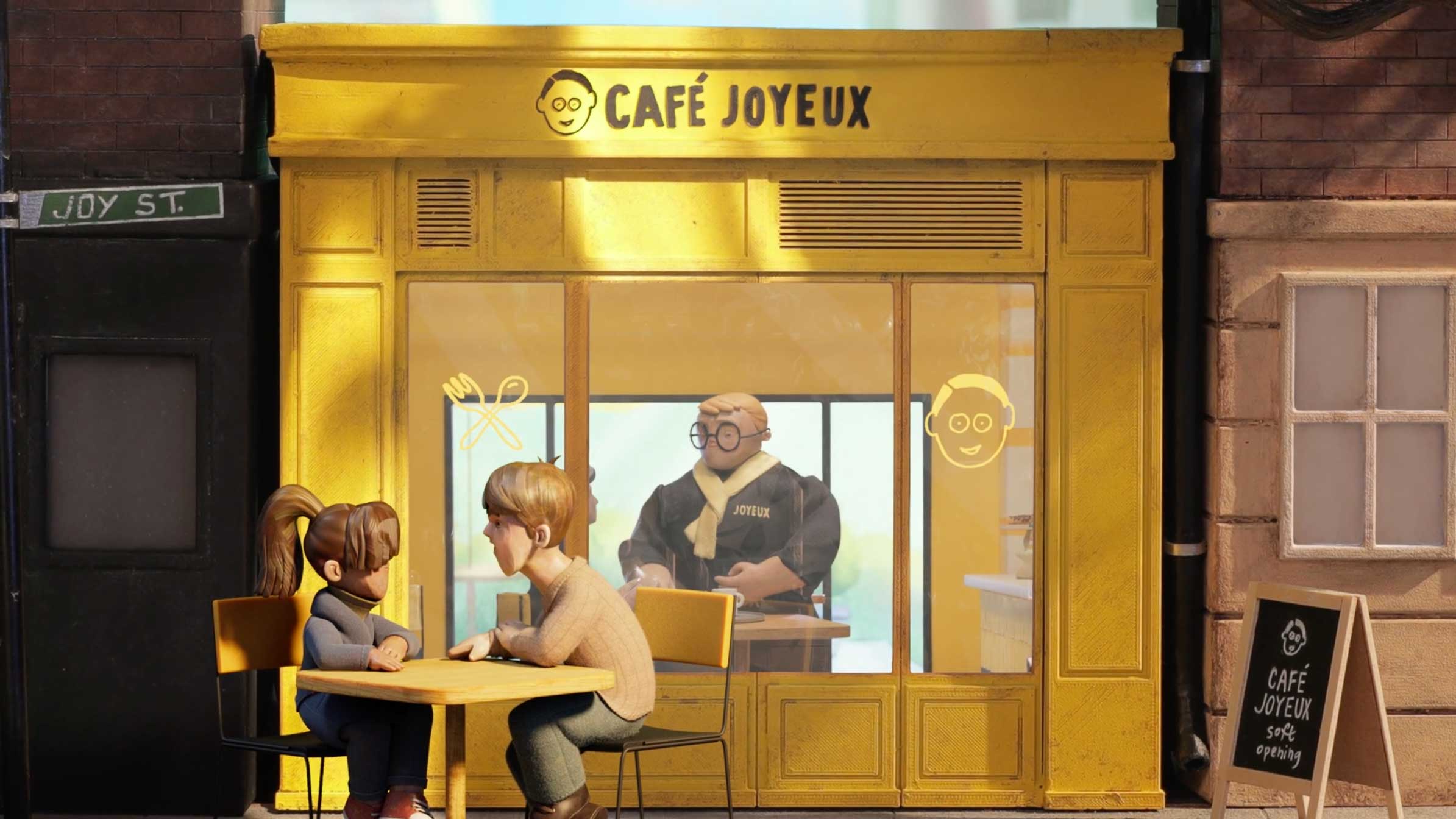 Cafe Joyeux 47 spot by Zombie Studio Klick Health | STASH MAGAZINE