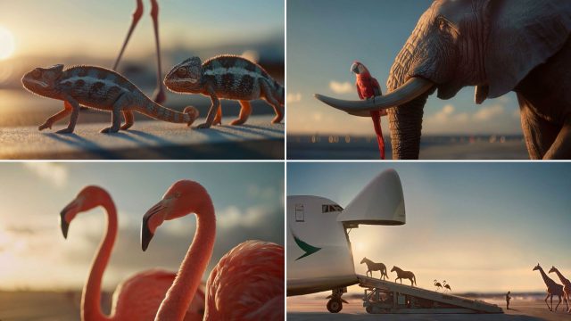 Arc Meets Story: Brent Bonacorso Boards a Menagerie for Cathay Pacific Cargo