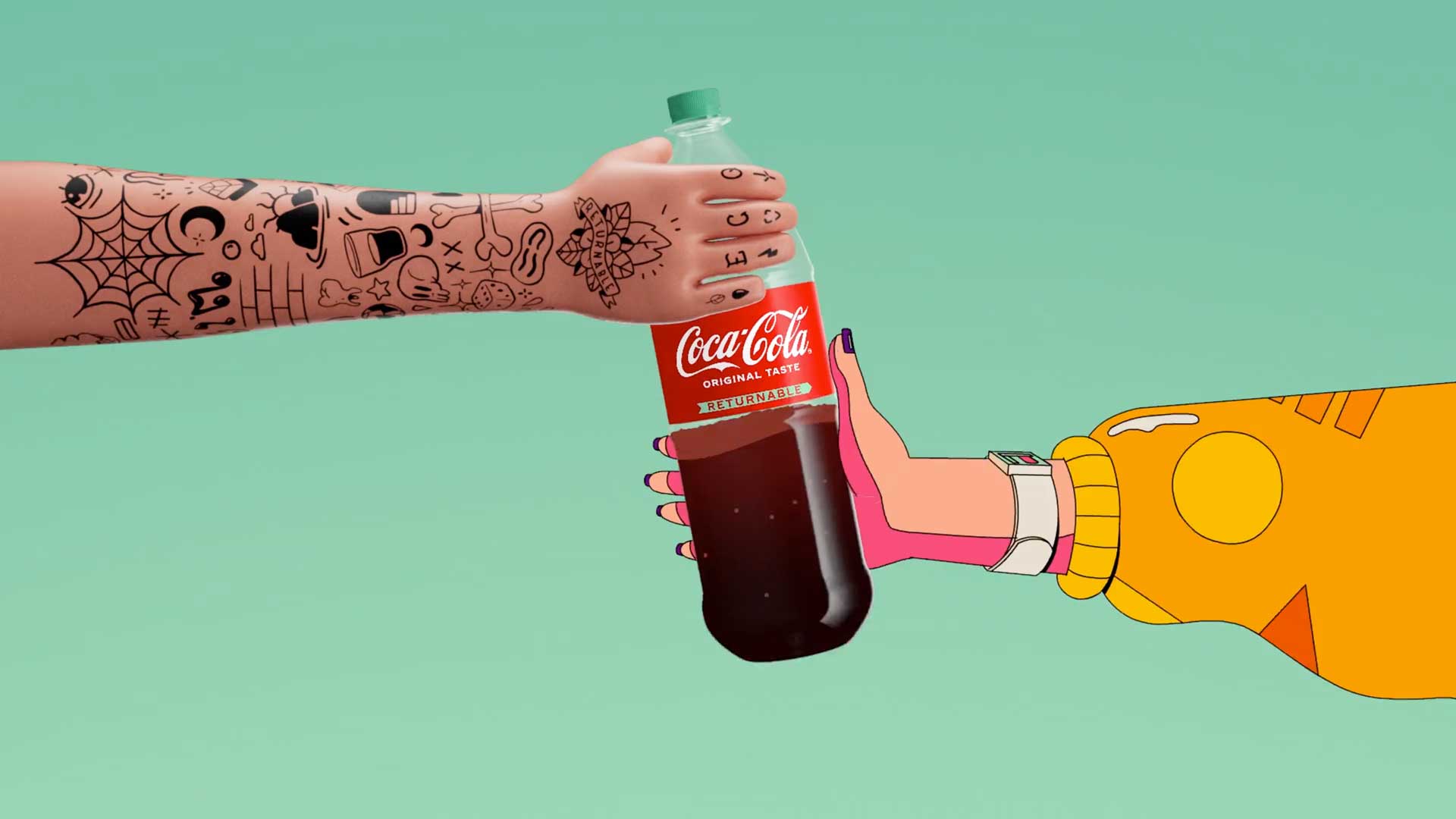 Coca Cola Reborn Le Cube Landia AKQA | STASH MAGAZINE