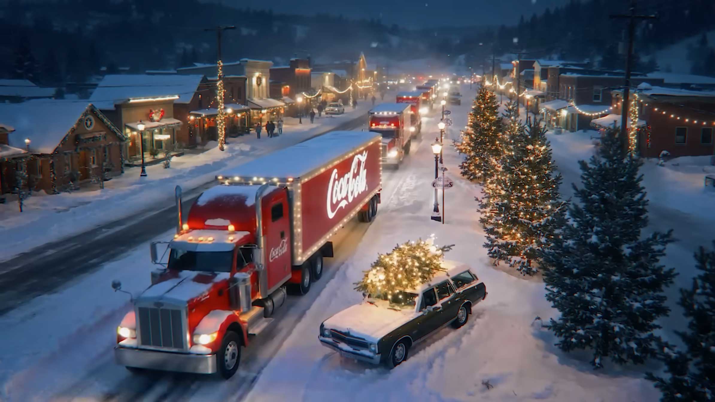 Coke Holidays Are Coming 2025 AI commercial | STASH MAGAZINE