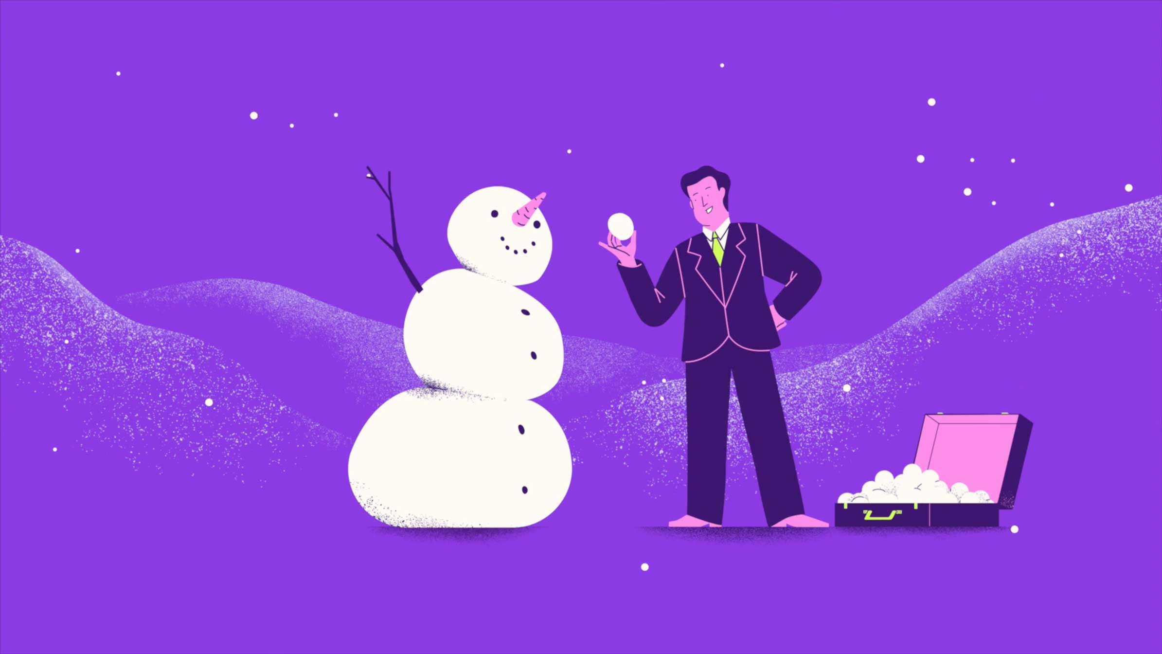 Compare Club Illustration system animated characters by KAPWA & AIM Creative | STASH MAGAZINE