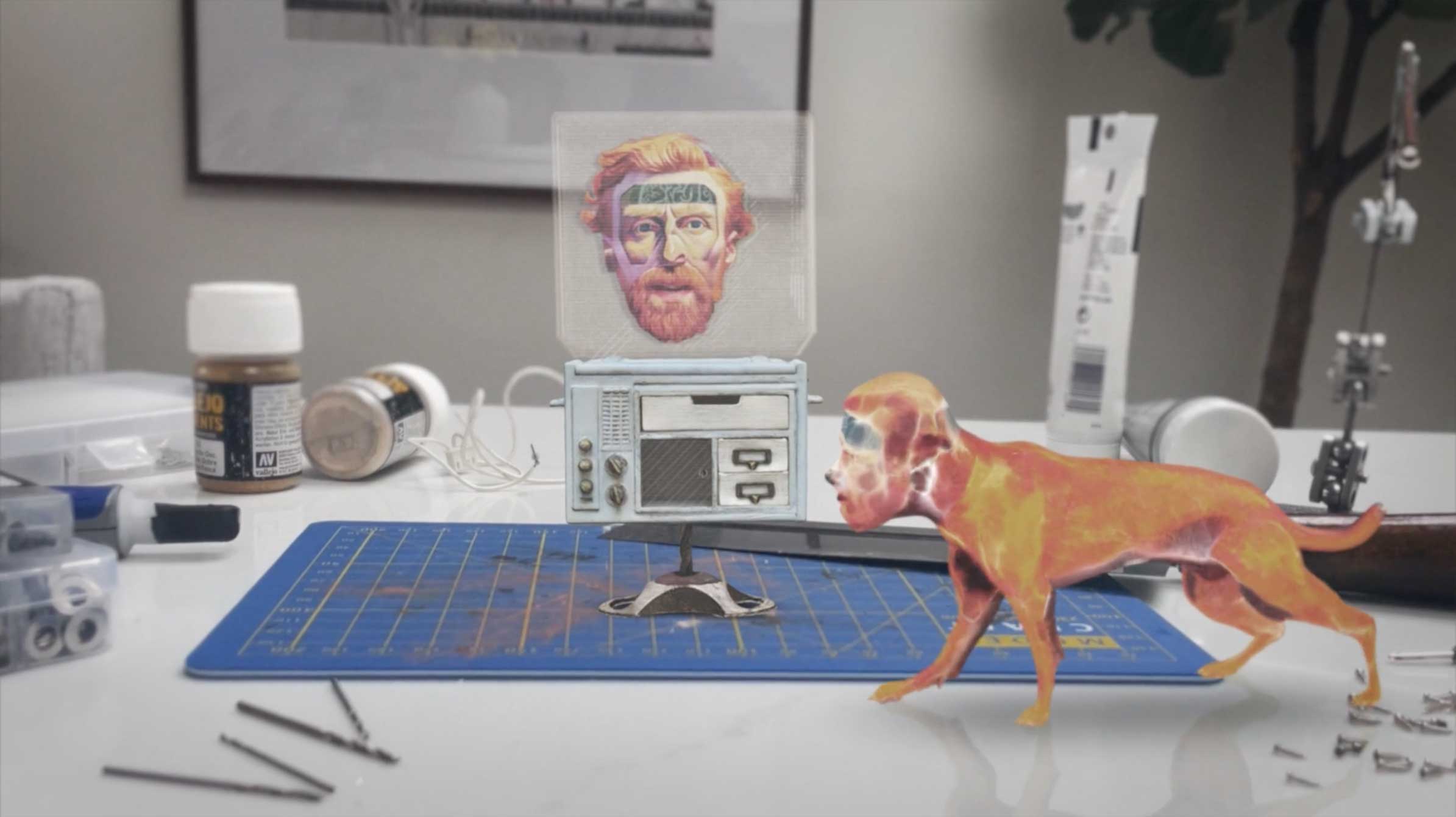Dog & Rabbit The Making Of Vincent Van Gogh | STASH MAGAZINE