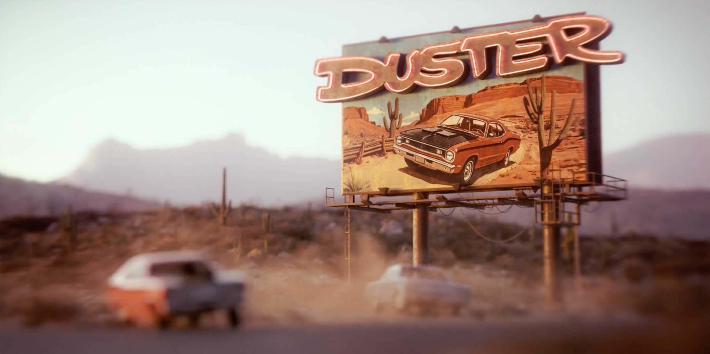 Duster TV series titles by Meat Dept | STASH MAGAZINE
