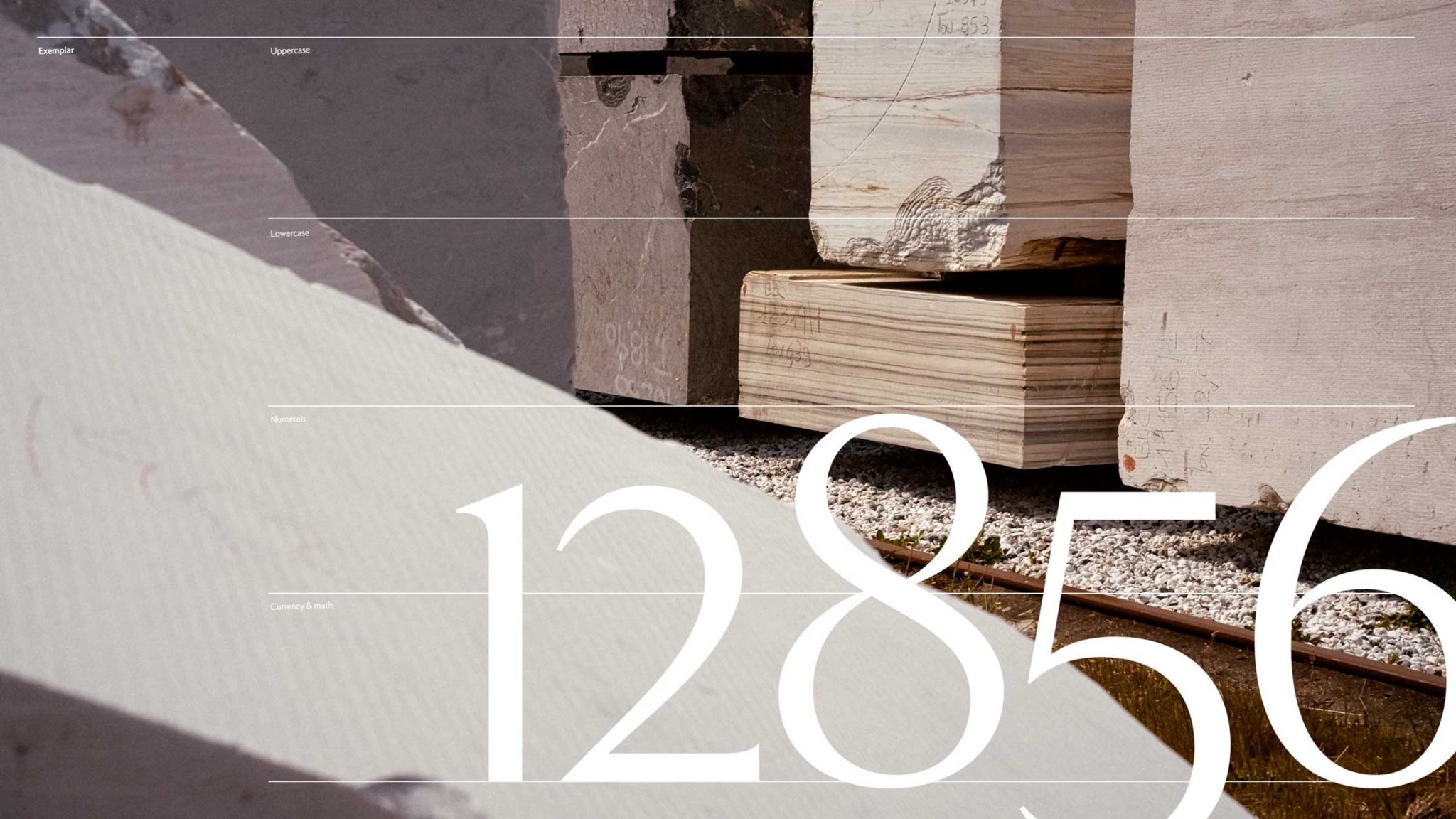 Set in Stone: Here-Now Launches Exemplar Typeface for Letters from ...
