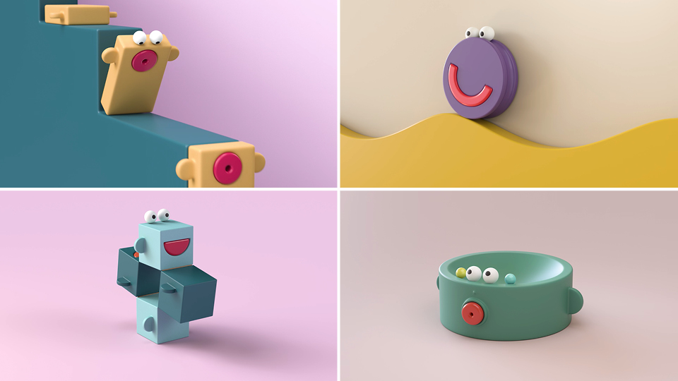 Six Kinetic Characters by Lucas Zanotto | STASH MAGAZINE