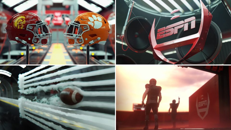 ESPN College Football promo by Elastic | STASH MAGAZINE