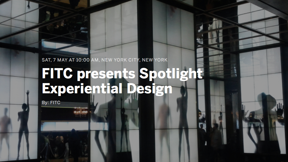 FITC Spotlight Experiential Design | STASH MAGAZINE