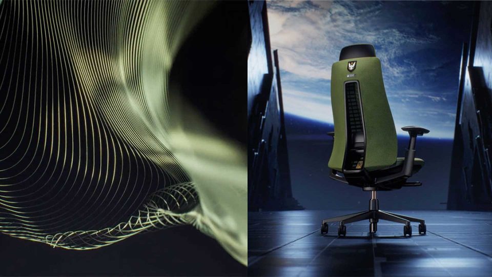 Haworth x Halo Fern Gaming Chair Vladislav Solovjov Steelworks | STASH MAGAZINE