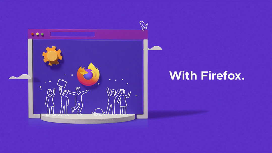 HunterGatherer animates Firefox brand film | STASH MAGAZINE