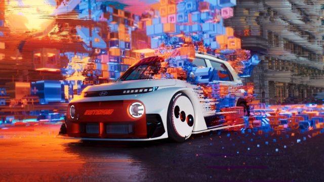 Drifting and Glitching: Pawel Jermak and Felga Unleash the Hyundai INSTEROID