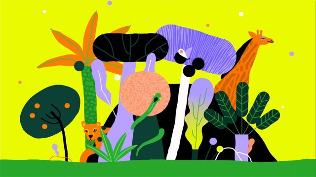 Illo Highlights Biodiversity in Vibrant Explainer for The Nature Conservancy